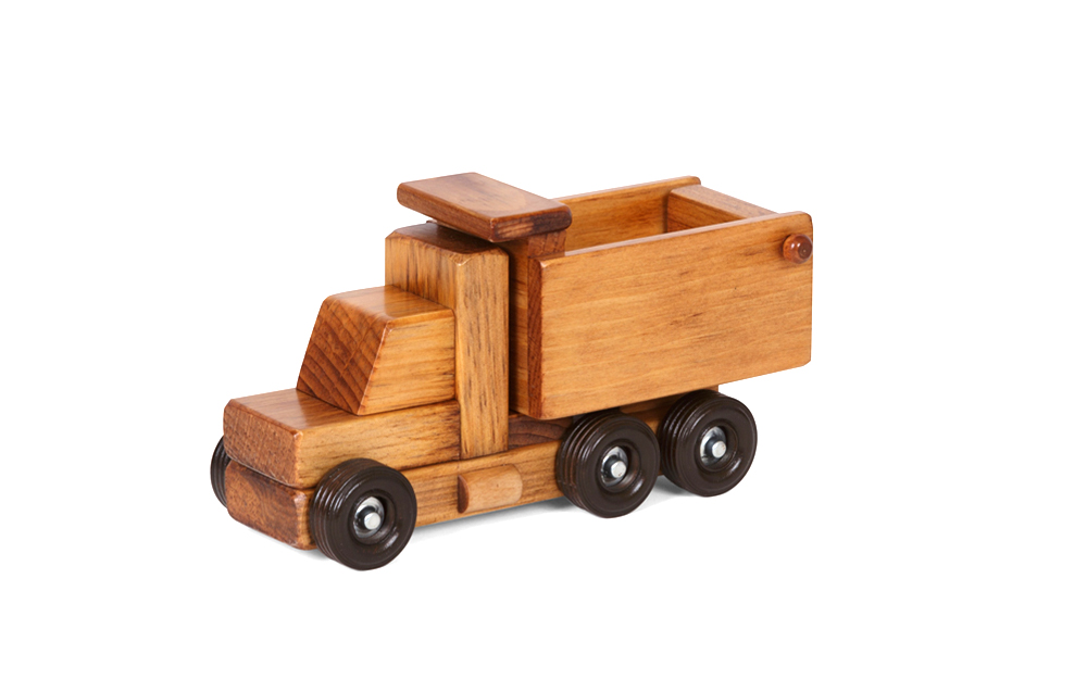 Small Dump Truck Lapp S Toys, Small Wooden Dump Truck Toy