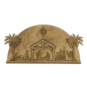 Nativity Arched 14″