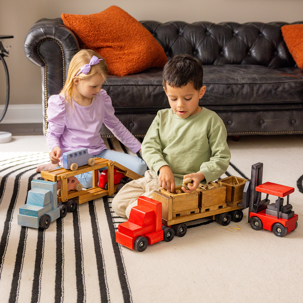 Truck with Skid Trailer - Image 7